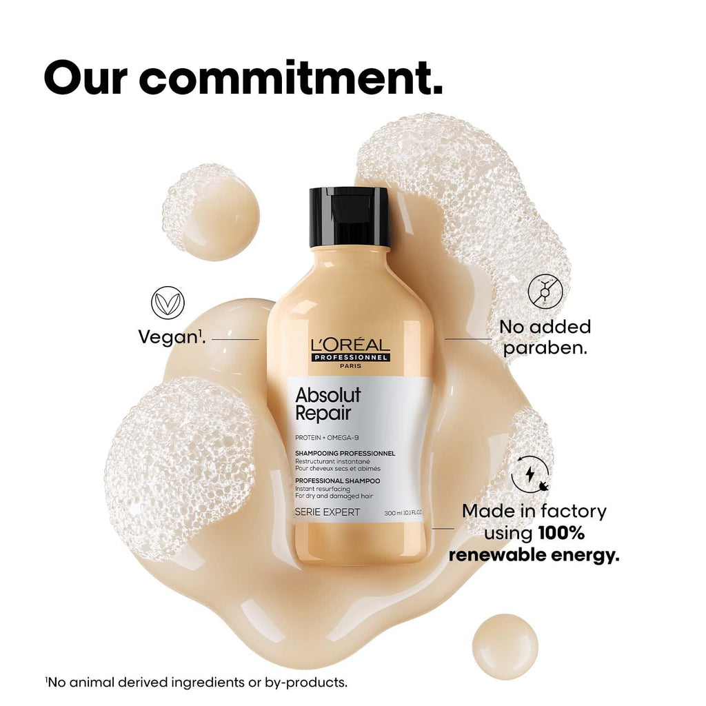L'Oréal Professionnel Absolut Repair Shampoo & Mask Set for Dry Damaged Hair 300ml+250ml