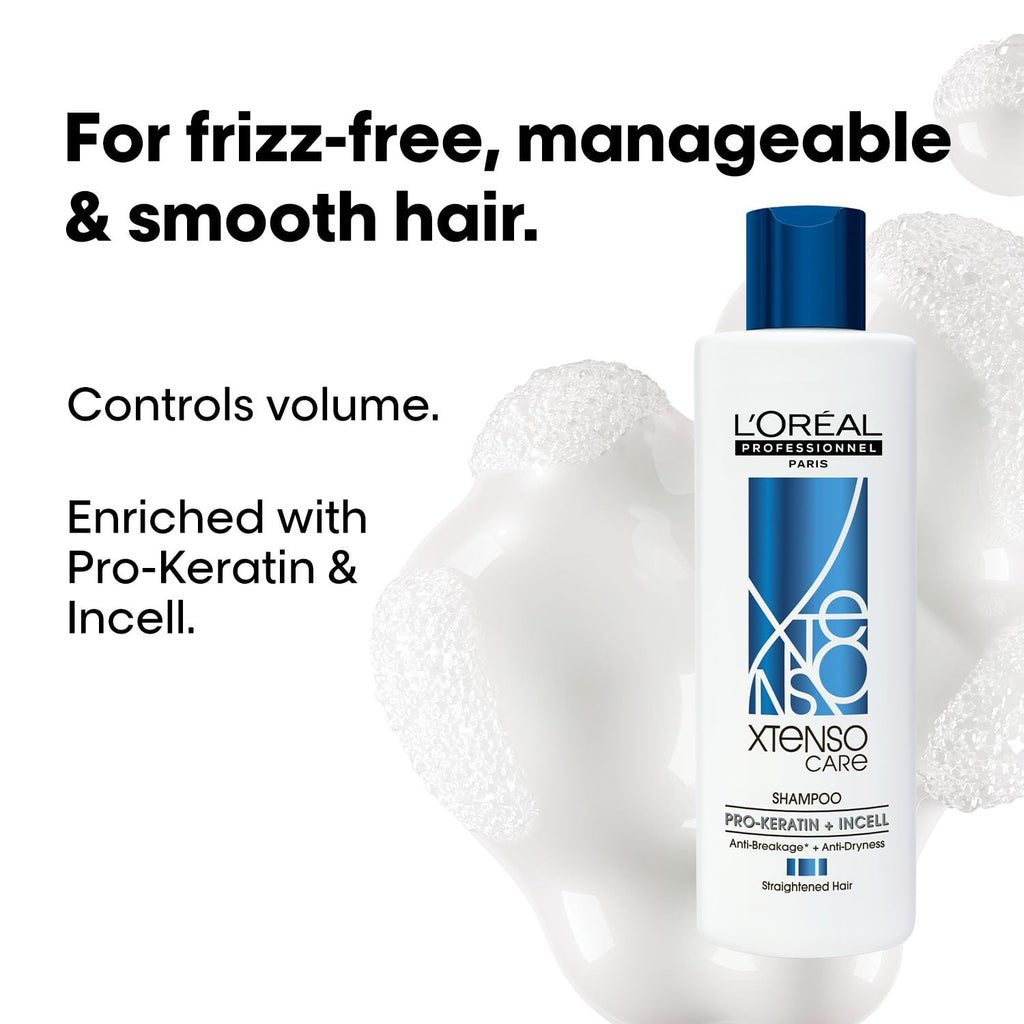 L'Oréal Professionnel Xtenso Care Shampoo 250ml & Hair Mask 200ml For Straightened Hair