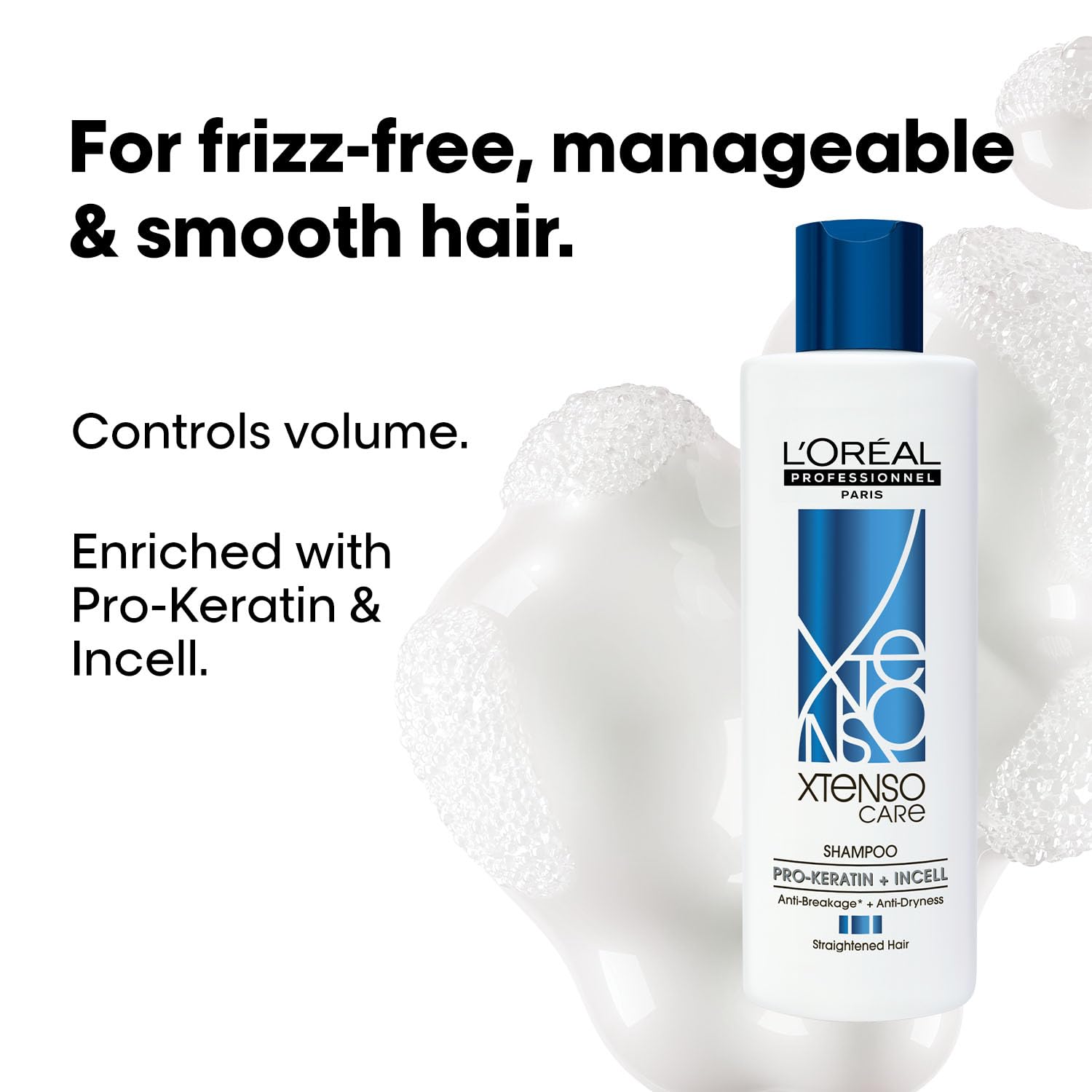 L'Oréal Professionnel Xtenso Care Shampoo 250ml & Hair Mask 200ml For Straightened Hair