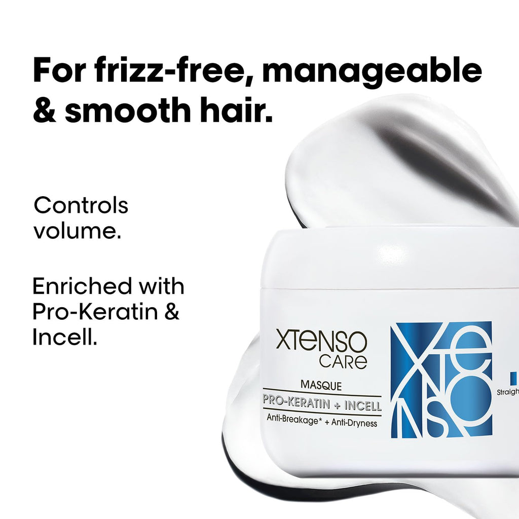 L'Oréal Professionnel Xtenso Care Shampoo 250ml & Hair Mask 200ml For Straightened Hair