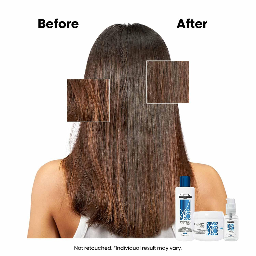 L'Oréal Professionnel Xtenso Care Shampoo 250ml & Hair Mask 200ml For Straightened Hair