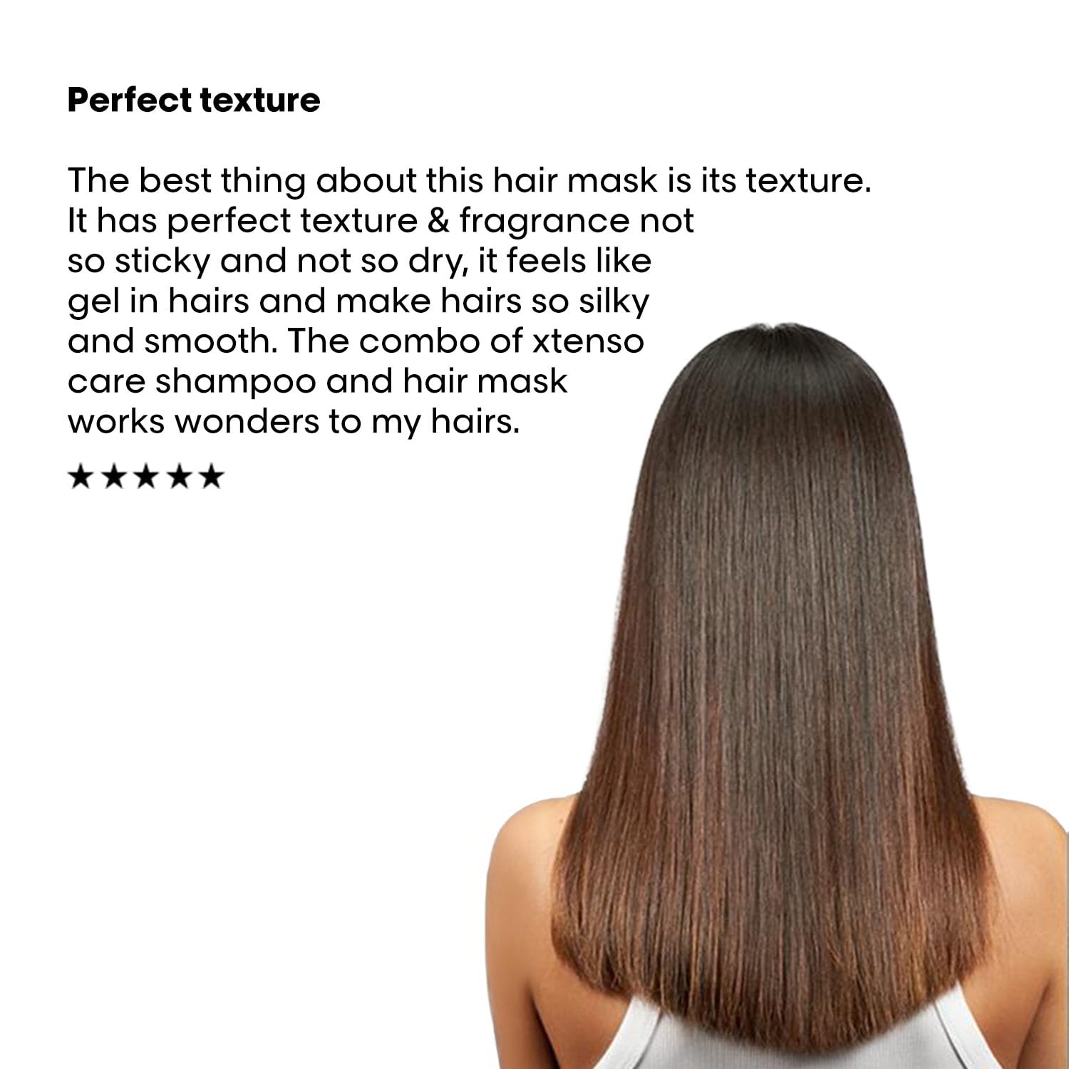 L'Oréal Professionnel Xtenso Care Shampoo 250ml & Hair Mask 200ml For Straightened Hair